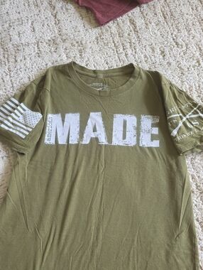 Grunt Style MADE Graphic Tee - Olive Green